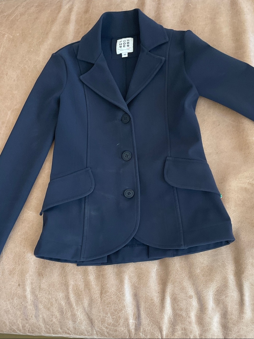 Kids For Horses Show Jacket. For Horse Competitions Winx Model